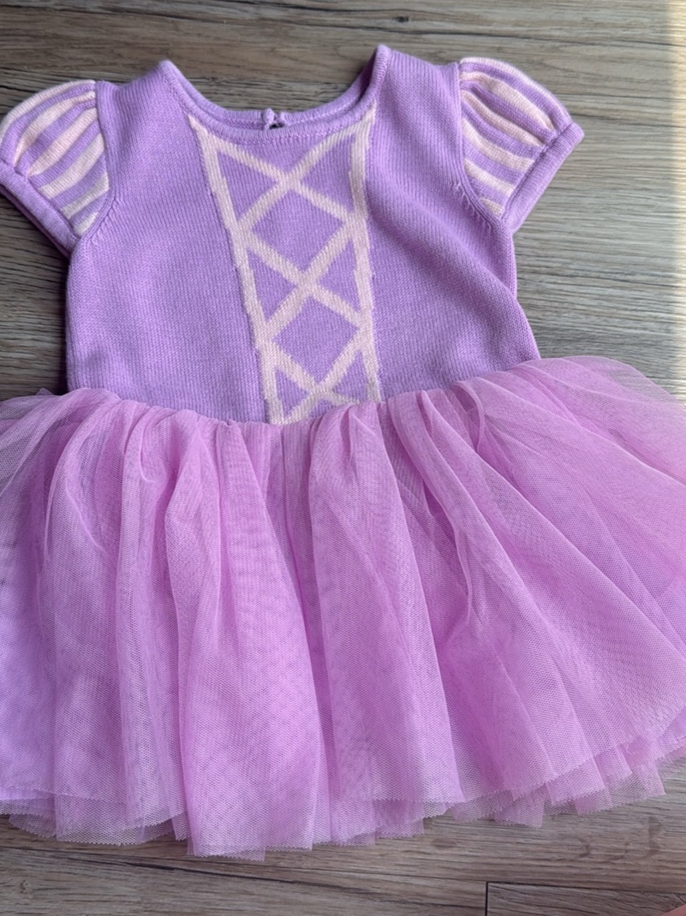 Baby Gap x Disney Rapunzel Tangled tutu dress Disney world Disneyland birthday